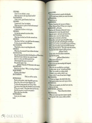 A WITTY AND PLEASANT COMEDY CALLED THE TAMING OF THE SHREW.