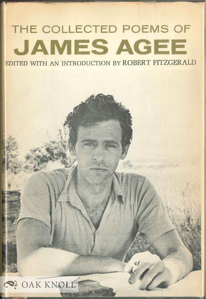 Order Nr. 138003 THE COLLECTED POEMS OF JAMES AGEE. James Agee.