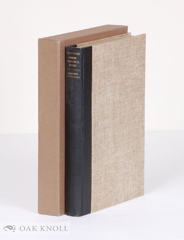 Order Nr. 138022 MINNIE MAYLOW'S STORY AND OTHER TALES AND SCENES. John Masefield.