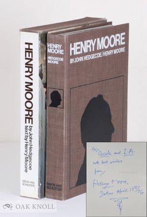 Order Nr. 138026 HENRY MOORE, BIBLIOGRAPHY AND REPRODUCTIONS INDEX