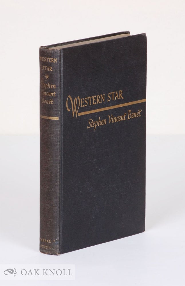 Order Nr. 138089 WESTERN STAR. Stephen Vincent Benét.