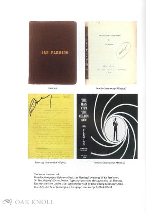 IAN FLEMING AND JAMES BOND. MANUSCRIPTS IN THE SCHØYEN COLLECTION.