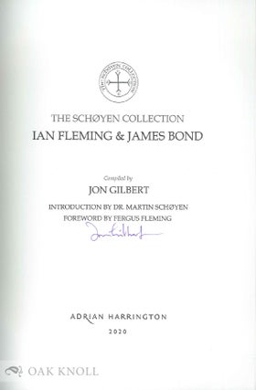IAN FLEMING AND JAMES BOND. MANUSCRIPTS IN THE SCHØYEN COLLECTION.
