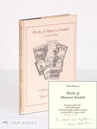 Order Nr. 138283 WORKS OF MAURICE SENDAK, 1947-1994, A COLLECTION WITH COMMENTS. Joyce Y. Hanrahan