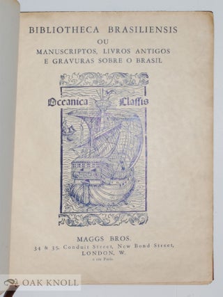 BIBLIOTHECA BRASILIENSIS.