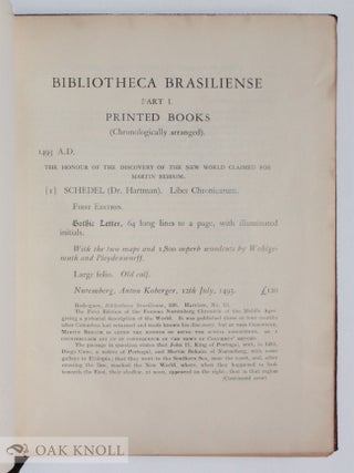 BIBLIOTHECA BRASILIENSIS.