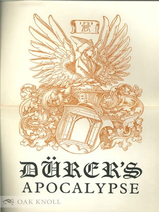 Order Nr. 138305 PROSPECTUS for DÜRER APOCALYPSE. Erwin Panofsky