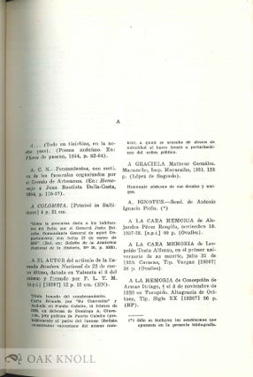ENSAYO DE UN REPERTORIO BIBLIOGRAFICO VENEZOLANO ANOS 1808-1950.
