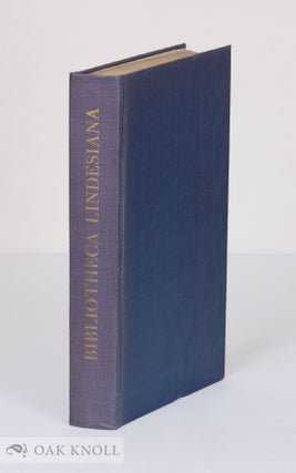 Order Nr. 138422 BIBLIOTHECA LINDESIANA THE LIVES AND COLLECTIONS OF ALEXANDER WILLIAM, 25TH EARL...