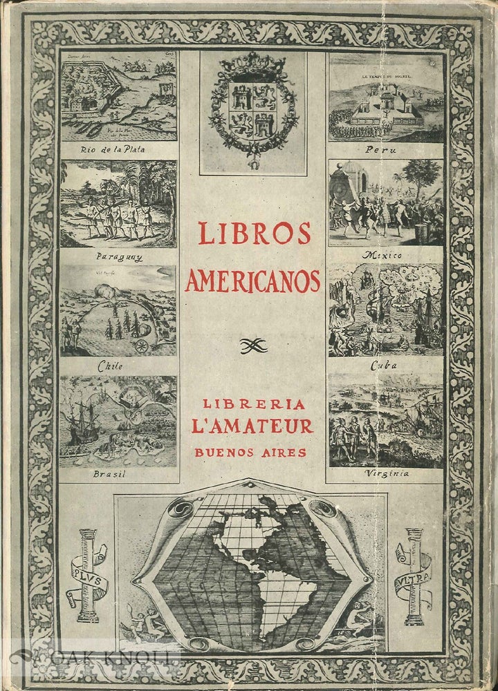 Order Nr. 138428 CATALOGO DE LIBROS AMERICANOS. HISTORIA, GEOGRAFIA, VIAJES, ARQUEOLOGIA, LINGÜISTICA, MAPAS Y VISITAS.