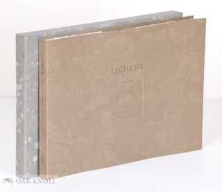 Order Nr. 138529 LICHENS. Marie Rouanet