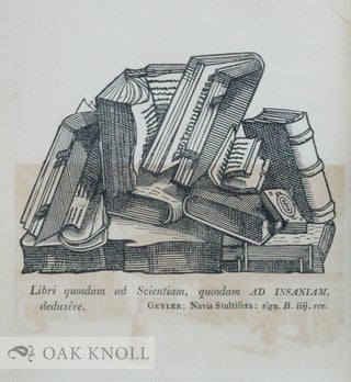 THE BIBLIOMANIA; OR, BOOK-MADNESS; CONTAINING SOME ACCOUNT OF THE HISTORY, SYMPTOMS, AND CURE OF THIS FATAL DISEASE [with] BIBLIOMANIA; OR BOOK-MADNESS; A BIBLIOGRAPHICAL ROMANCE IN SIX PARTS ILLUSTRATED WITH CUTS.