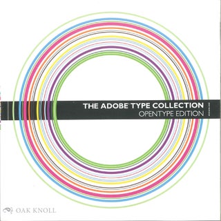 Order Nr. 138562 THE ADOBE TYPE COLLECTION: OPENTYPE EDITION