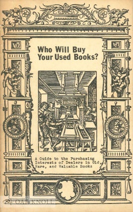 Order Nr. 138574 WHO WILL BUY YOUR USED BOOKS? Glenn C. Baublitz, Dianne R. Baublitz