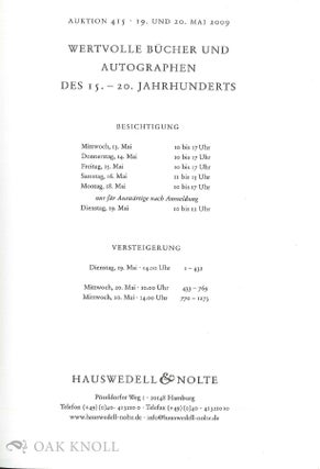A Large Assortment of Hauswedell & Nolte Auction Catalogues.