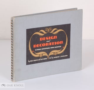 Order Nr. 138739 DESIGN AND DECORATION. Paul Carlyle, Guy Oring