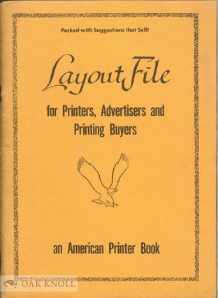 Order Nr. 138780 LAYOUT FILE FOR PRINTERS, ADVERTISERS AND PRINTING BUYERS. Harry B. Coffin