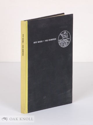 Order Nr. 138863 FIFTY BOOKS OF THE YEAR 1949 - 1950 EXHIBITION