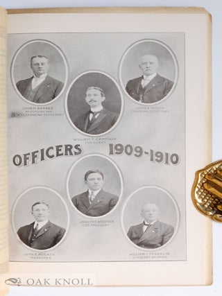 SOUVENIR OF THE BANUET IN HONOR OF THE SIXTIETH ANNIVERSARY OF ALBANY TYPOGRAPHICAL UNION NUMBER FOUR.
