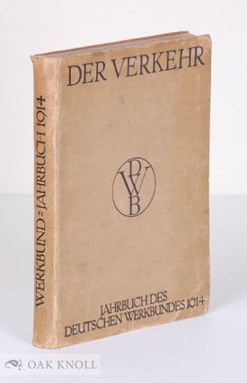 Order Nr. 138884 DER VERKEHR. Eugen Diederichs