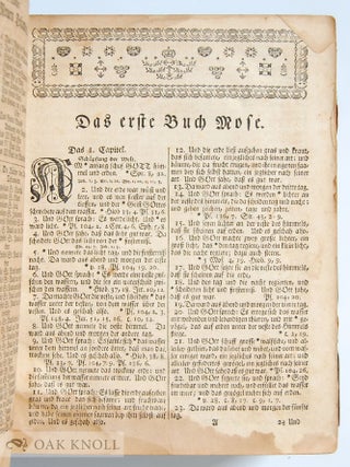 BIBLIA, DAS IST: DIE HEILIGE SCHRIFT ALTES UND NEUES TESTAMENTS, NACH DER TEUTSCHEN UEBERSETZUNG D. MARTIN LUTHERS.