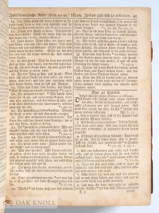 BIBLIA, DAS IST: DIE HEILIGE SCHRIFT ALTES UND NEUES TESTAMENTS, NACH DER TEUTSCHEN UEBERSETZUNG D. MARTIN LUTHERS.