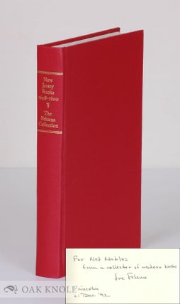 Order Nr. 139140 NEW JERSEY BOOKS, 1698-1800. Joseph J. Felcone