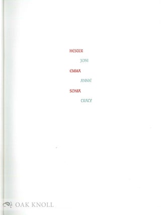 HESTER . EMMA . SONIA.