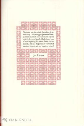 JIM RIMMER’S PIE TREE PRESS & TYPE FOUNDRY
