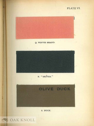 A MANUAL OF LIBRARY BOOKBINDING, PRACTICAL AND HISTORICAL.