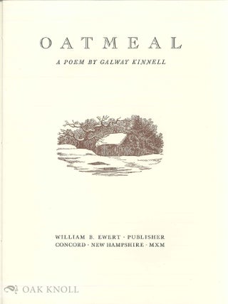 OATMEAL.