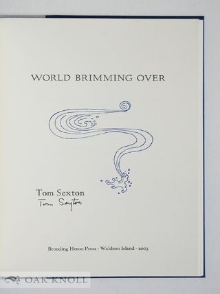 WORLD BRIMMING OVER.