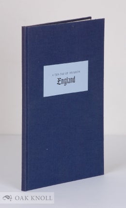 Order Nr. 139442 A TEN-DAY INVASION OF ENGLAND. Sgt. Harold A. Taylor
