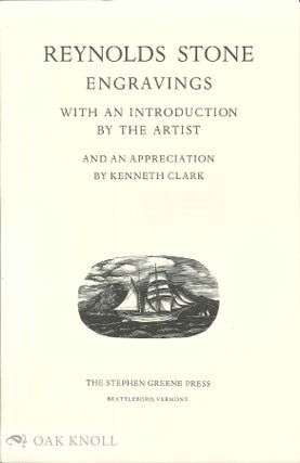 Order Nr. 139443 Prospectus for REYNOLDS STONE, ENGRAVINGS. WITH AN INTRODUCTION BY THE AUTHOR....