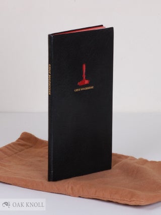 Order Nr. 139487 GYPSY BOOKBINDER. Daniel Gehnrich