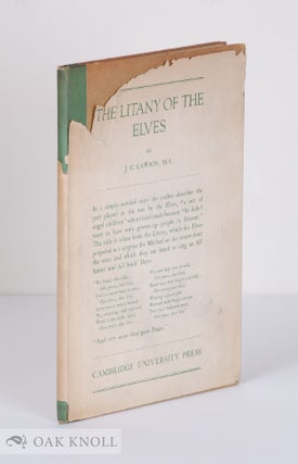 Order Nr. 139507 LITANY OF THE ELVES. Lawson, ohn, uthbert