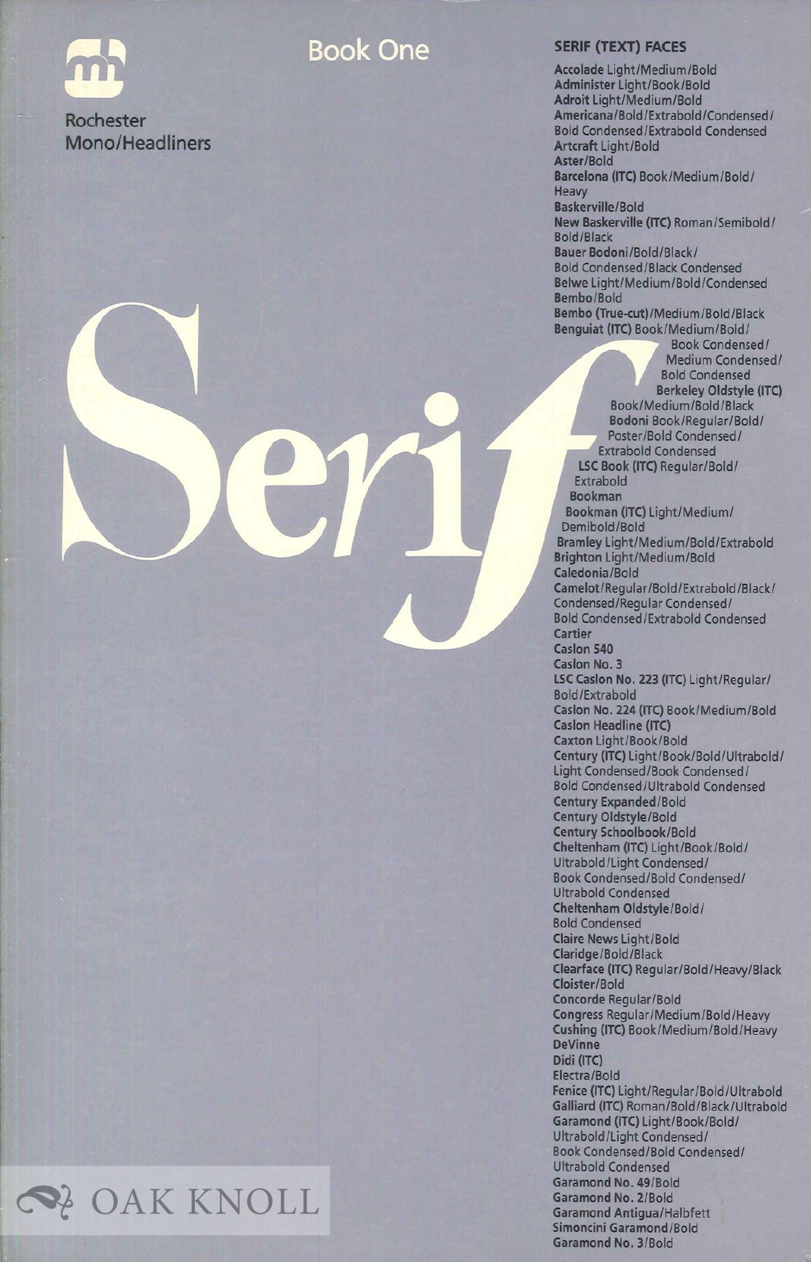 SERIF with SERIF & SQUARE SERIF with SANS SERIF with DECORATIVE