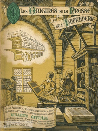 Order Nr. 139622 BULLETIN OFFICIEL. LES ORIGINES DE LA PRESSE ET L'IMPRIMERIE