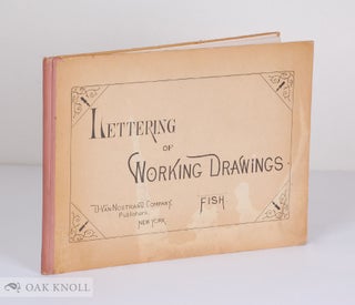Order Nr. 139716 LETTERING OF WORKING DRAWINGS. J. C. L. Fish