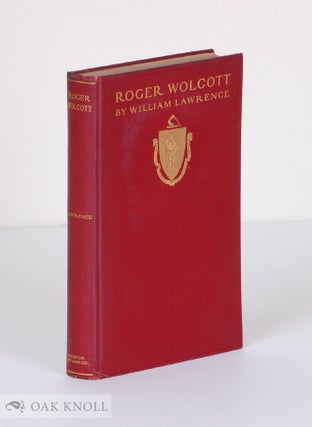 Order Nr. 139792 ROGER WOLCOTT. William Lawrence