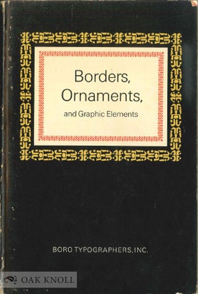Order Nr. 139815 BORDERS, ORNAMENTS, AND GRAPHIC ELEMENTS. Boro