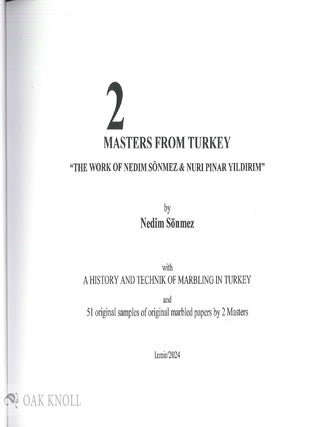 2 MASTERS FROM TURKEY.