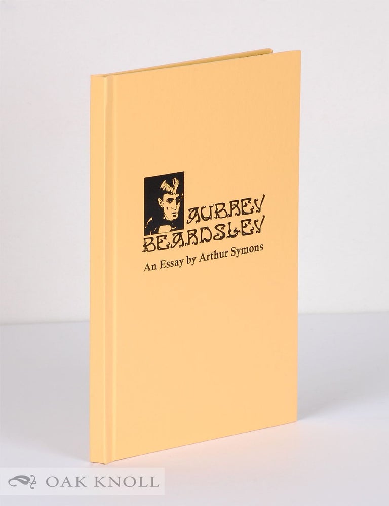 Order Nr. 139827 AUBREY BEARDSLEY. Arthur Symons.
