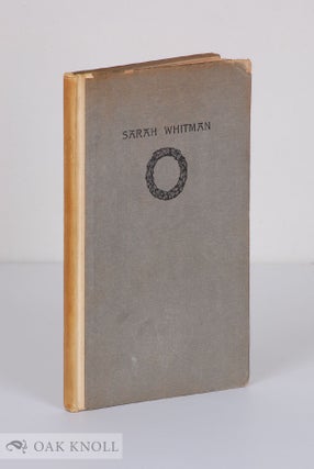 Order Nr. 140063 SARAH WHITMAN. Oliver Wendell Holmes