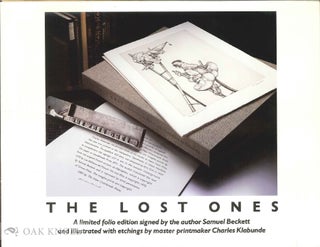 Order Nr. 140187 Prospectus for THE LOST ONES. Samuel Beckett