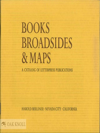 Order Nr. 140193 BOOKS BROADSIDES & MAPS