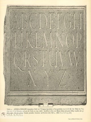 HAND & INSCHRIFT ALPHABETE FÜR SCHULEN UND FACHKLASSEN UND FÜR KUNSTGEWERBLICHE WERKSTÄTTEN.