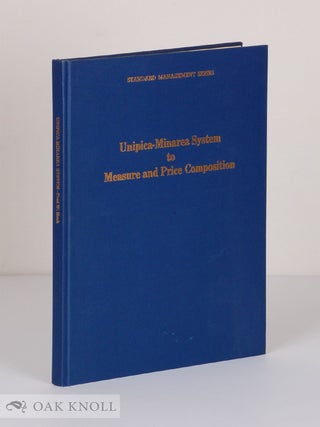 Order Nr. 140349 UNIPICA-MINAREA SYSTEM TO MEASURE AND PRICE COMPOSITION. Fred W. Hoch