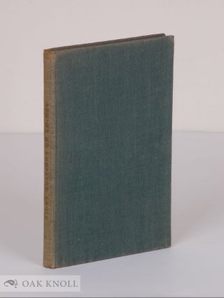 Order Nr. 140458 FIRST EDITIONS OF TO-DAY AND HOW TO TELL THEM. H. S Boutell