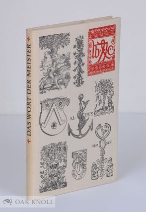Order Nr. 140464 WORT DER MEISTER, KÖRPER UND STIMME LEIHT DIE SCHRIFT DEM STUMMEN GEDANKEN,...